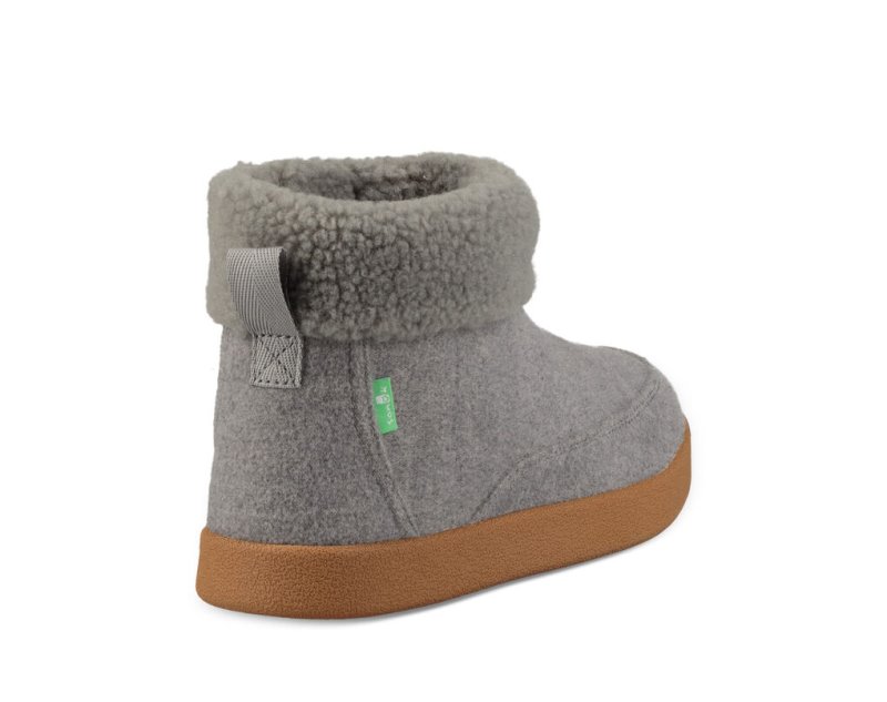 Sanuk New Bootah Women's Boots Grey | Canada 123ZUT